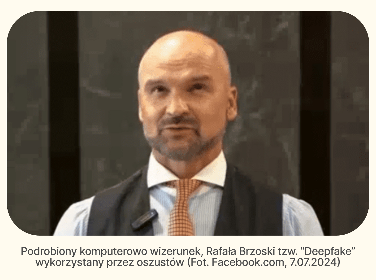 Deepfake Rafała Brzoski - przykład oszustwa z wykorzystaniem AI