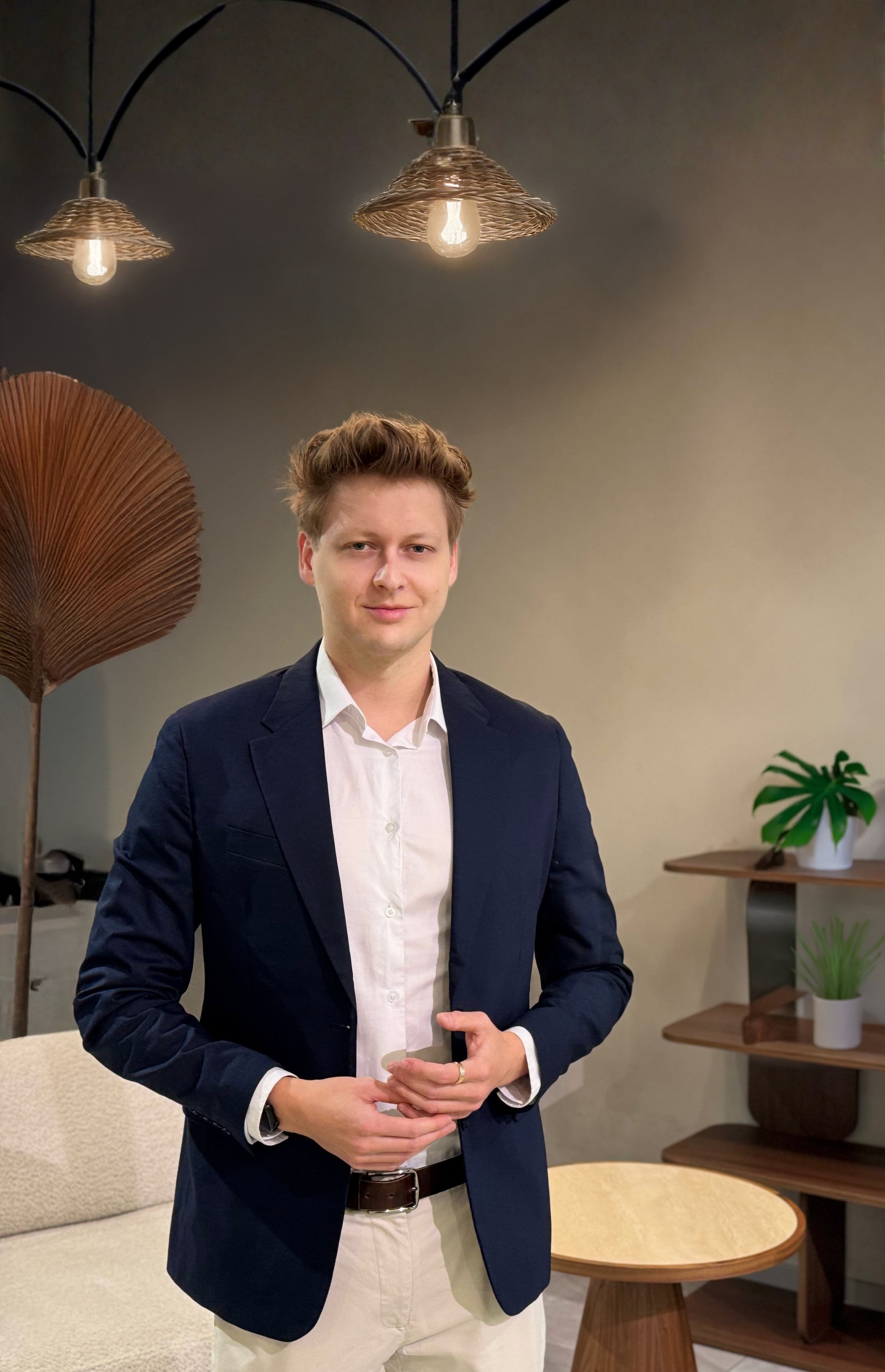 Team collaborating in a contemporary office space